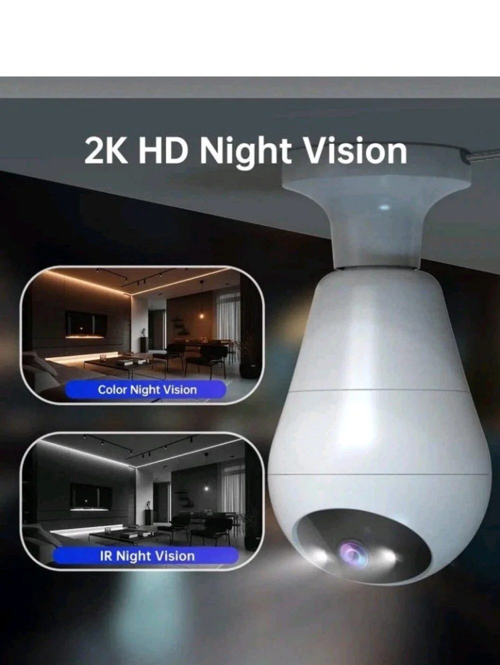 NEW Jooan Smart Security Camera! WiFi Wireless 2-Way Audio Motion Det. Night Vsn